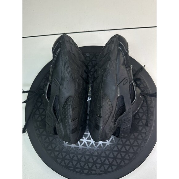 Nike Huarache Run Low Triple Black Size 13c (PS) - - Picture 6 of 10